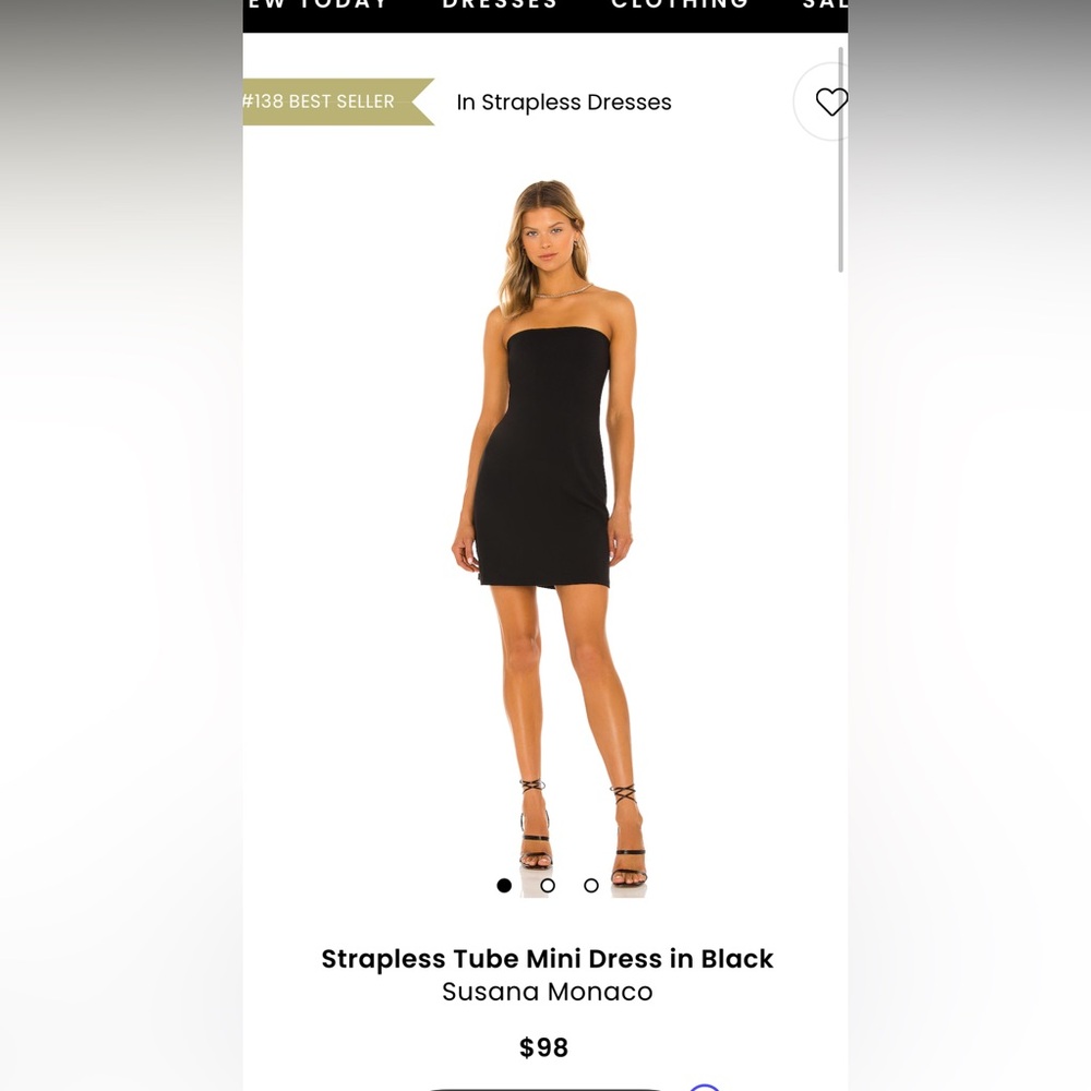 Susana Monaco Black Garment